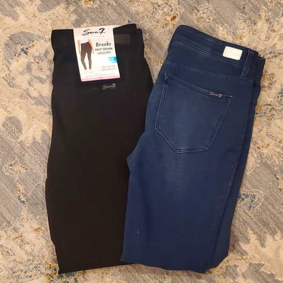 Seven7 Pants - Seven7 Knit Jeggings